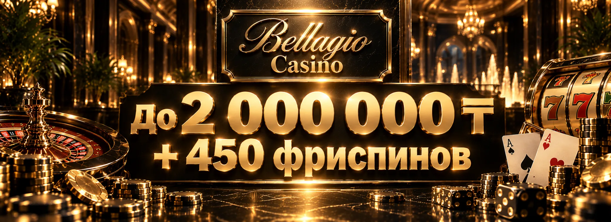 до 2 000 000 ₸ + 450 FS